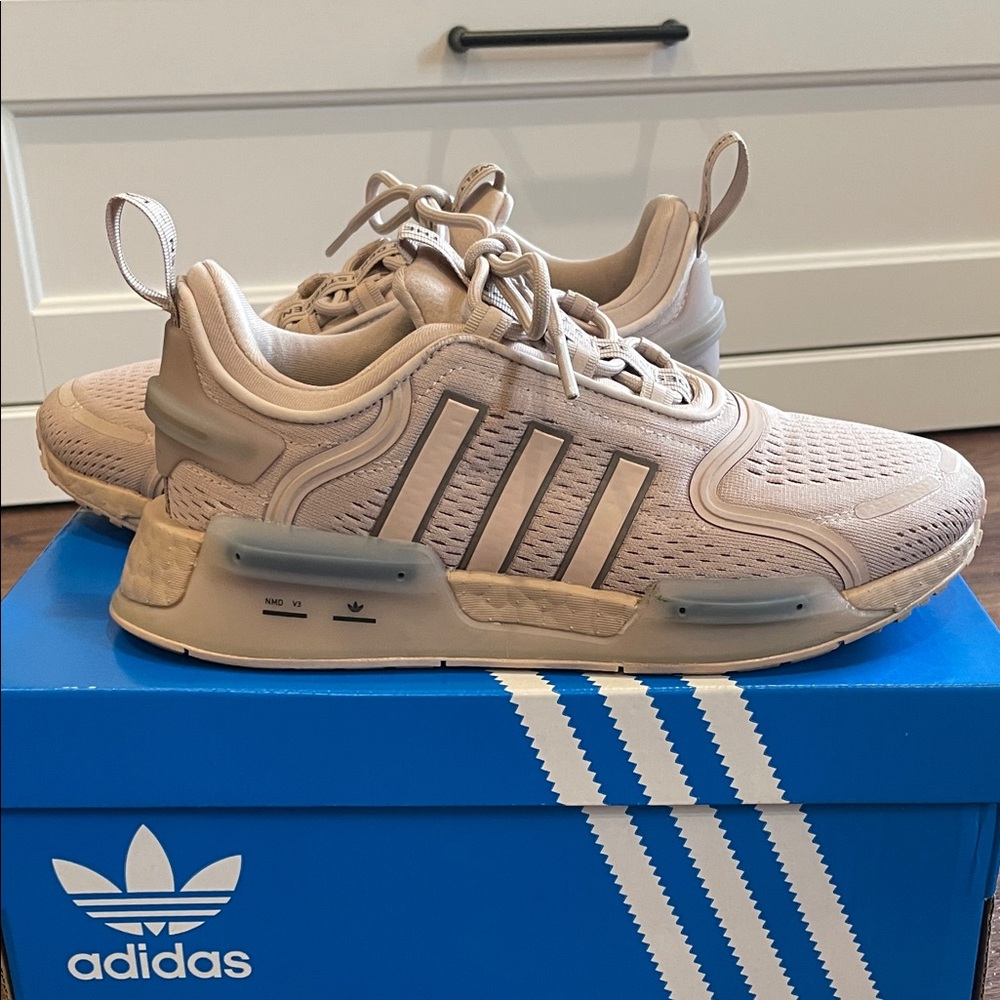 adidas NMD_V3 J Sneakers - Brown Taupe 5.5 kids/ 7.5 womens